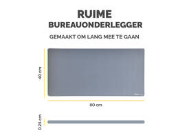 Bureau-onderlegger Fellowes Breyta blauw