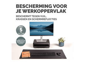 Bureau-onderlegger Fellowes Breyta zwart