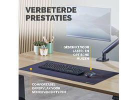 Bureau-onderlegger Fellowes Breyta zwart