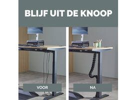 Kabelslang Fellowes zwart