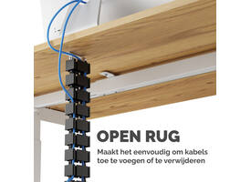 Kabelslang Fellowes zwart