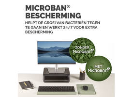 Muismat met polssteun Fellowes Breyta XL saliegroen