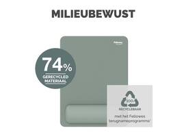Muismat met polssteun Fellowes Breyta XL saliegroen