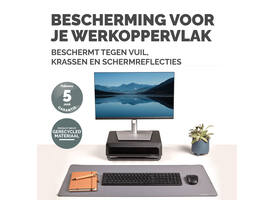 Bureau-onderlegger Fellowes Breyta grijs