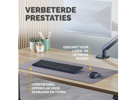Bureau-onderlegger Fellowes Breyta grijs