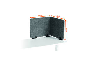Bureauscherm Durable EFFECT 120