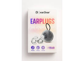 Earplug ear2ear 18dB zilver
