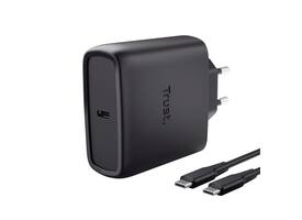 Oplader Trust Maxo 65W USB-C GAN zwart