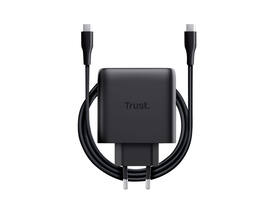 Oplader Trust Maxo 65W USB-C GAN zwart