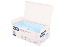 Mondmasker Hynex IIR 3-laags blauw 50 stuks