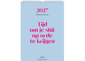 Weekkalender 2027 &C 165x230mm nederlands