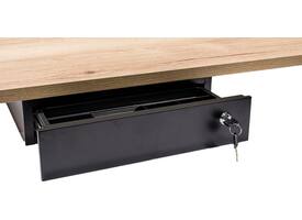 Persoonlijke lade Euroseats 295x390x90mm zwart