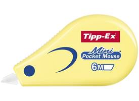 Correctieptape Tipp-ex mini pocket mouse 6mx5mm display à 40 stuks