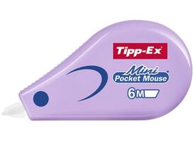 Correctieptape Tipp-ex mini pocket mouse 6mx5mm display à 40 stuks