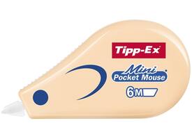 Correctieptape Tipp-ex mini pocket mouse 6mx5mm display à 40 stuks