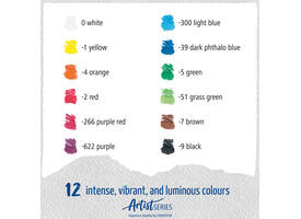Aquarelpotlood Staedtler Mars Lumograph set à 12 kleuren