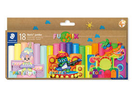 Boetseerklei Staedtler Noris jumbo set à 18 kleuren