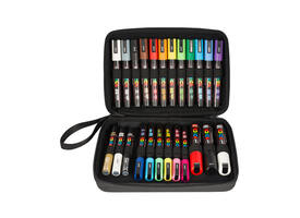 Paintmarker Uni POSCA assorti koffer à 24 stuks