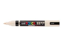 Paintmarker Uni POSCA PC-5BR brushpunt medium beige