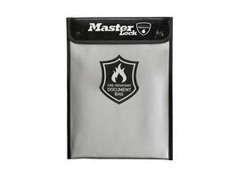 Brandwerende en waterbestendige documententas MasterLock 28x38cm
