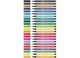 Viltstift STABILO Pen 68 Animal Vibes mini medium assorti 8 stuks