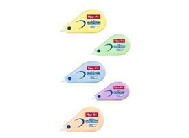 Correctietape Tipp-Ex mini pocket mouse 5mmx6m pastel assorti