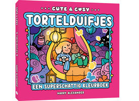 Kleurboek MUS Cute & Cosy Tortelduifjes