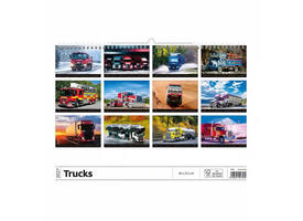 Kalender 2027 Helma 365 31.5x45cm de ultieme vrachtwagen