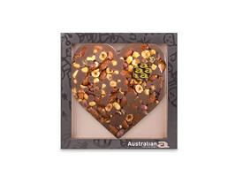 Chocolade Austrailian hart melk/noten