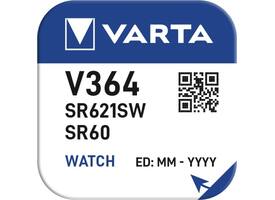Batterij VARTA knoopcel 1x V364/SR60 zilver
