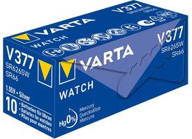 Batterij VARTA knoopcel 1x V377/SR66 zilver
