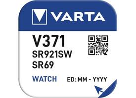 Batterij VARTA knoopcel 1x V371/SR69 zilver