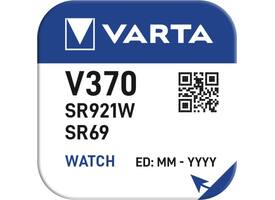 Batterij VARTA knoopcel 1x V370/SR69 zilver