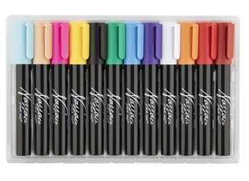 Krijt en raammarkers Nassau set à 12 kleuren