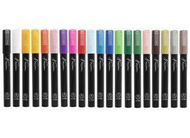 Acrylmarker Nassau set à 20 kleuren
