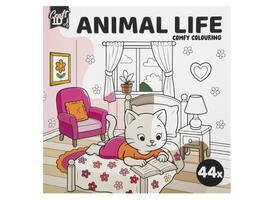 Kleurboek Craft ID Cute & Comfy 20c20cm 4 stuks assorti
