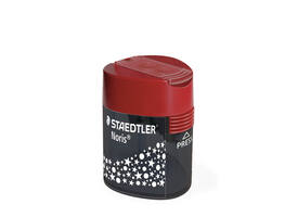 Puntenslijper Staedtler Noris 2gaats grijs/rood
