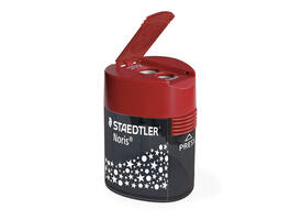 Puntenslijper Staedtler Noris 2gaats grijs/rood