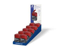 Puntenslijper Staedtler Noris 2gaats grijs/rood