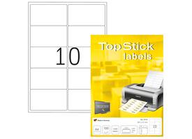 Etiket TopStick 8773 99.1x57mm wit 1000 stuks