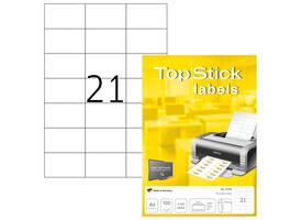 Etiket TopStick 8708 70x42.3mm wit 2100 stuks