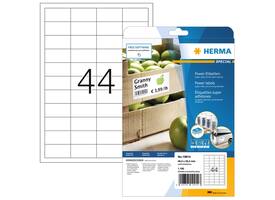 Etiket HERMA Power 10914 48.6x25.4mm wit 1100 stuks