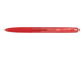 Balpen PILOT Super Grip G fijn rood