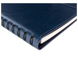 Notitieboek Multo Hannibal A5 blauw kunstleder