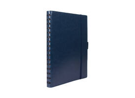 Notitieboek Multo Hannibal A5 blauw kunstleder