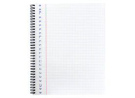 Collegeblok Multo A4 ruit  5mm 23 gaats 160 pagina's 90 gram