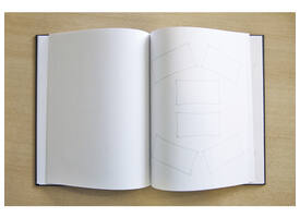Receptiealbum Kangaro 26x21cm vakverdeling zwart