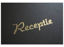 Receptiealbum Kangaro 26x21cm vakverdeling zwart