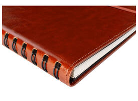 Notitieboek Multo Hannibal A5 cognac kunstleder