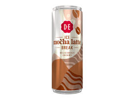 Ijskoffie Douwe Egberts moccha latte blik 250 ml